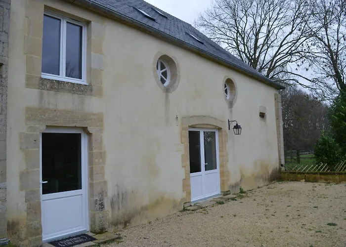 別荘 Le Fruitier, Dependance Du Chateau トレシー・シュル・メール